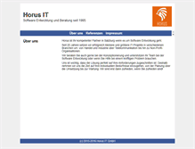 Tablet Screenshot of horus.com